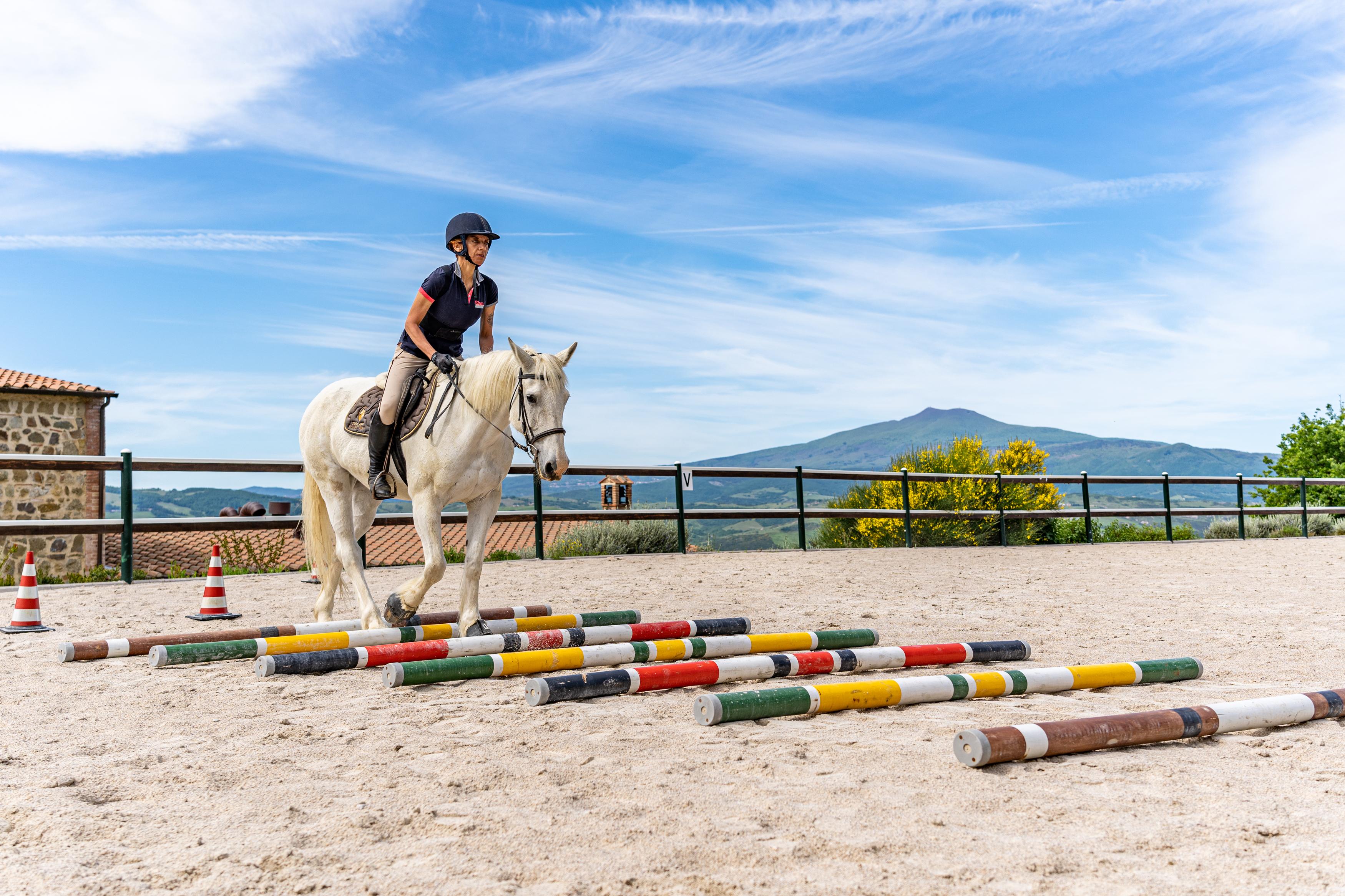 Podere Val D'Orcia - Tuscany Equestrian Villa Sarteano Esterno foto