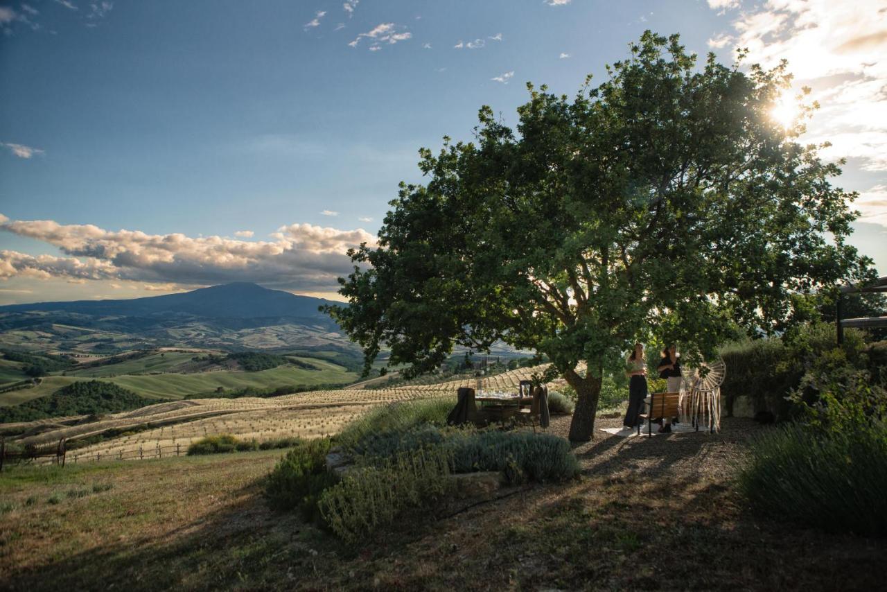 Podere Val D'Orcia - Tuscany Equestrian Villa Sarteano Esterno foto